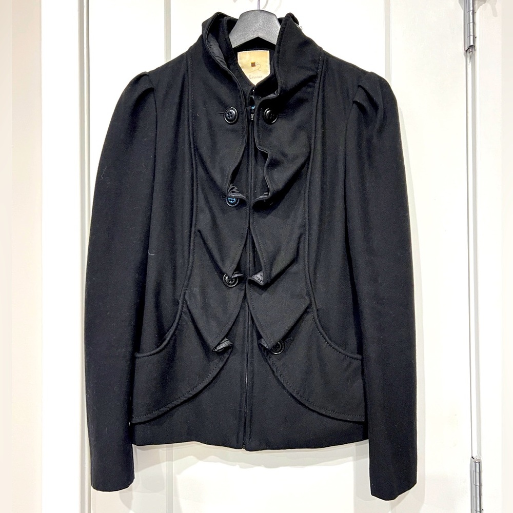 Anthropologie Black Jacket